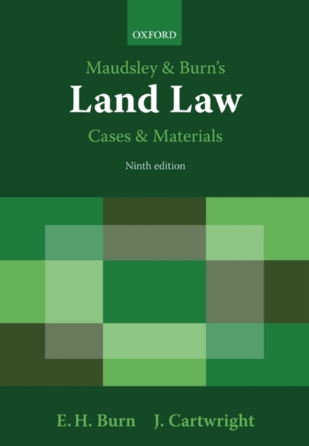 Maudsley & Burn's Land Law Cases and Materials, Paperback / softback Book