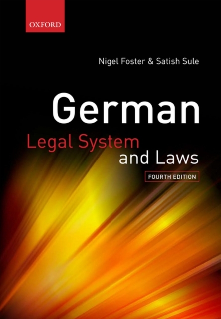 German Legal System and Laws, Paperback / softback Book