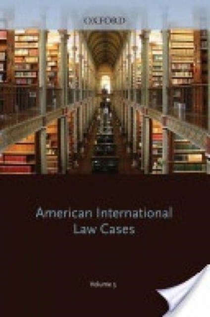 American International Law Cases, Fourth Series : 2012, Hardback Book