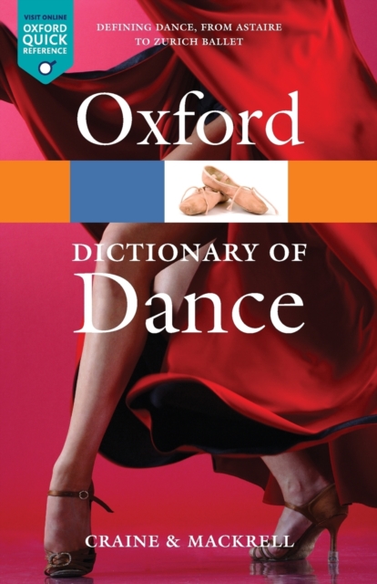 The Oxford Dictionary of Dance, Paperback / softback Book