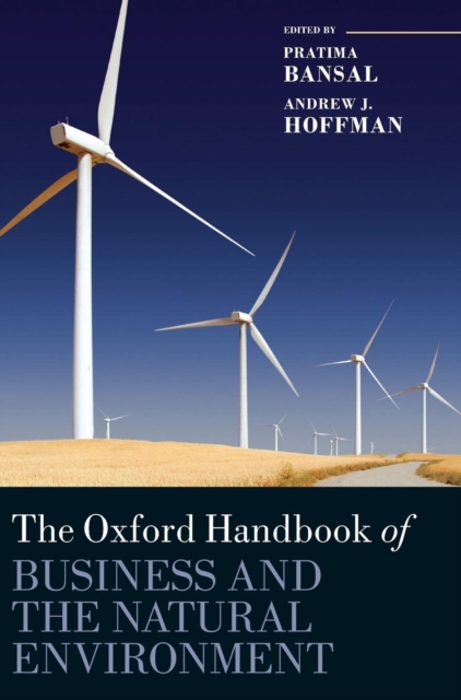 The Oxford Handbook of Business and the Natural Environment, Hardback Book