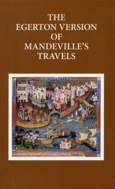The Egerton Version of Mandeville's Travels, Hardback Book