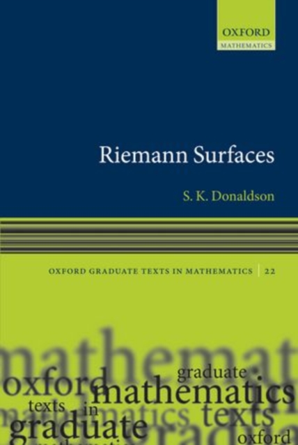 Riemann Surfaces, Paperback / softback Book