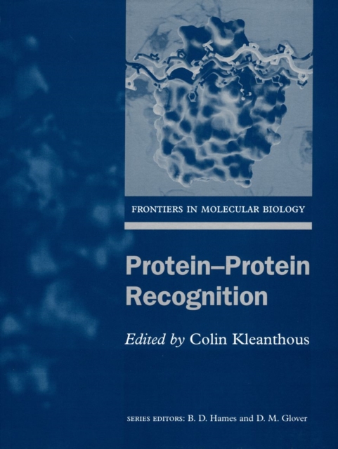Protein-protein Recognition, Paperback / softback Book
