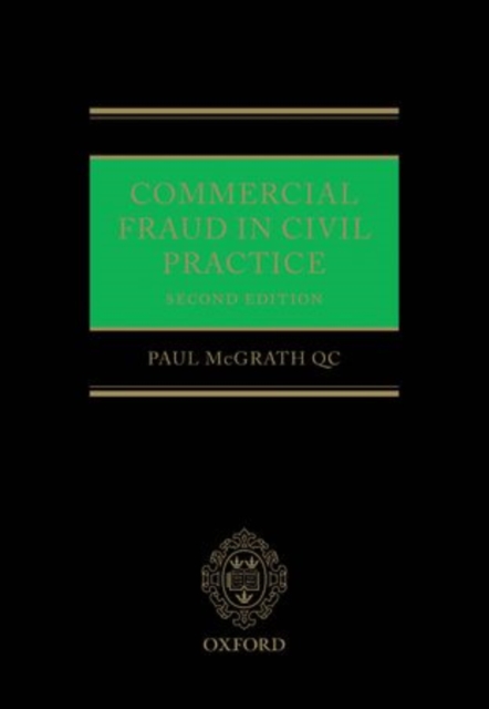 Commercial Fraud in Civil Practice, Hardback Book