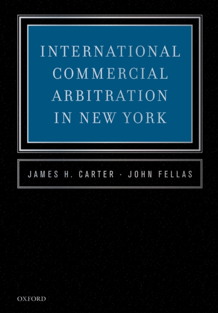 International Commercial Arbitration in New York, PDF eBook