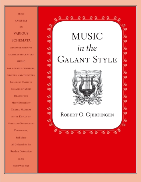 Music in the Galant Style, PDF eBook