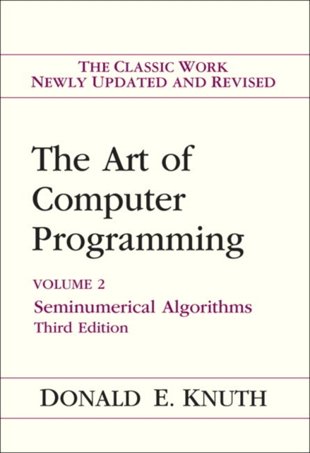 Art of Computer Programming, The : Seminumerical Algorithms, Volume 2, Hardback Book