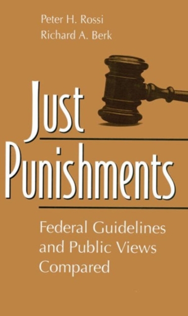 Just Punishments : Federal Guidelines and Public Views Compared, Paperback / softback Book