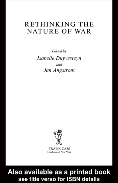 Rethinking the Nature of War, PDF eBook