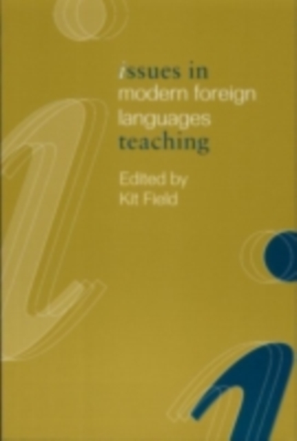 Issues in Modern Foreign Languages Teaching, PDF eBook