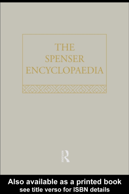 The Spenser Encyclopedia, PDF eBook