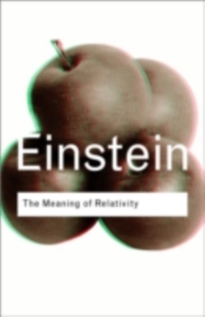 The Meaning of Relativity, PDF eBook