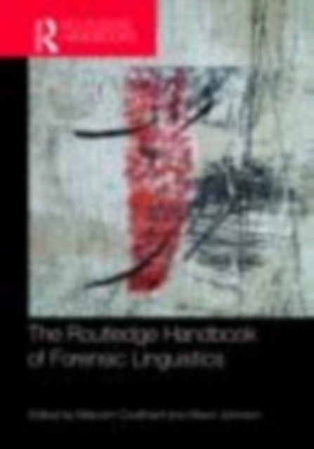 The Routledge Handbook of Forensic Linguistics, EPUB eBook