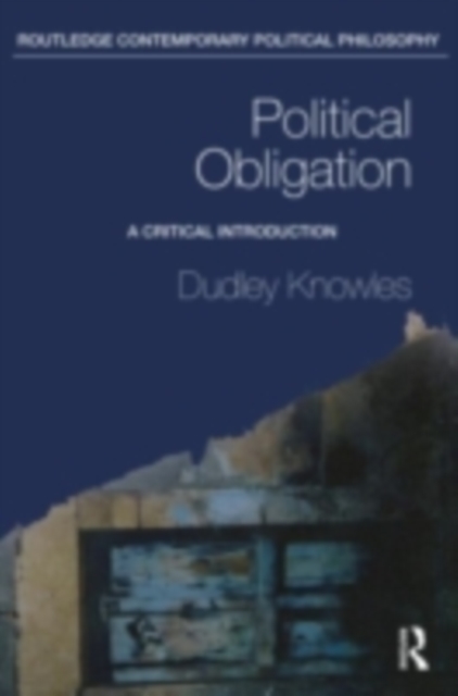 Political Obligation : A Critical Introduction, PDF eBook