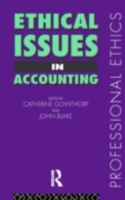 Ethical Issues in Accounting, PDF eBook