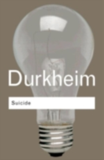 Suicide : A Study in Sociology, PDF eBook