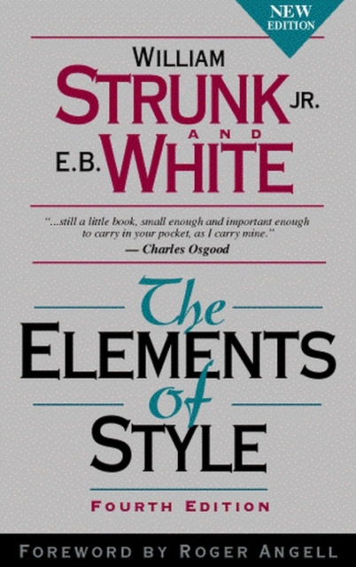 Elements of Style, The, Paperback / softback Book