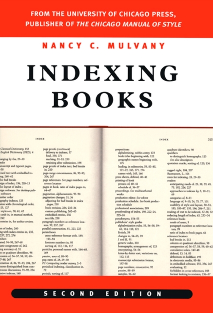 Indexing Books, Second Edition, Hardback Book