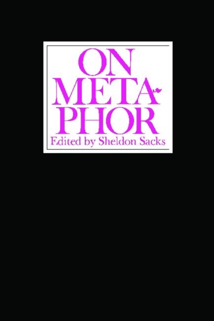 On Metaphor, Paperback / softback Book