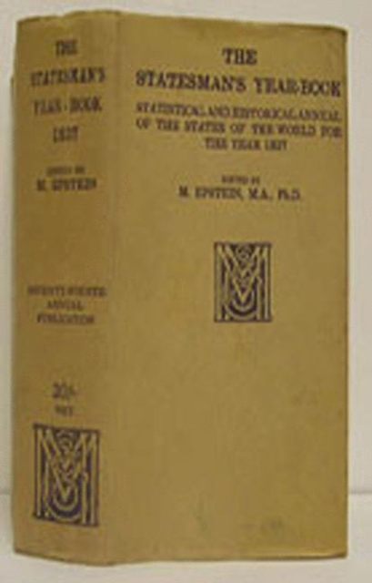 The Statesman's Year-Book : Statistical and Historical Annual of the States of the World for the Year 1937, PDF eBook