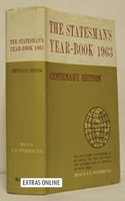The Statesman's Year-Book 1963 : The One-Volume ENCYCLOPAEDIA of all nations, PDF eBook