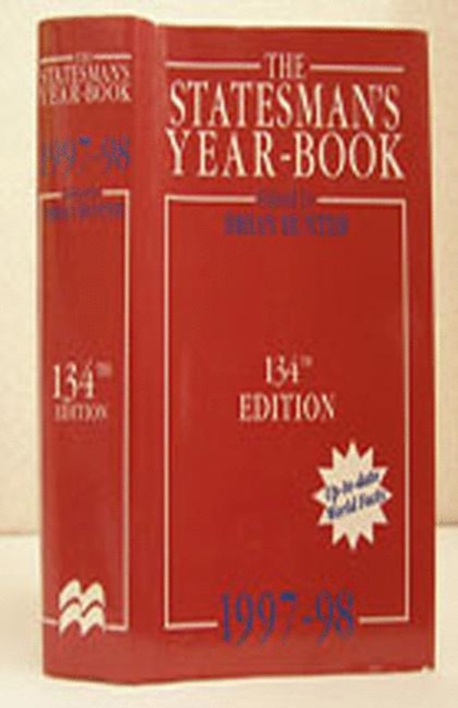 The Statesman's Year-Book 1997-8, PDF eBook