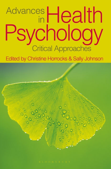 Advances in Health Psychology : Critical Approaches, PDF eBook