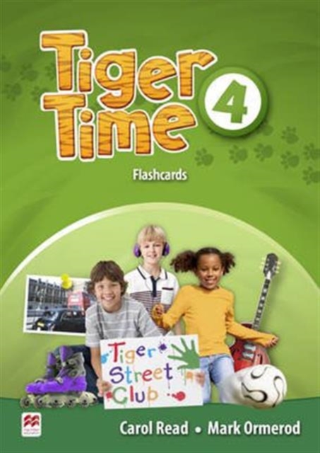 Tiger Time Level 4 Flashcards, Cards Book