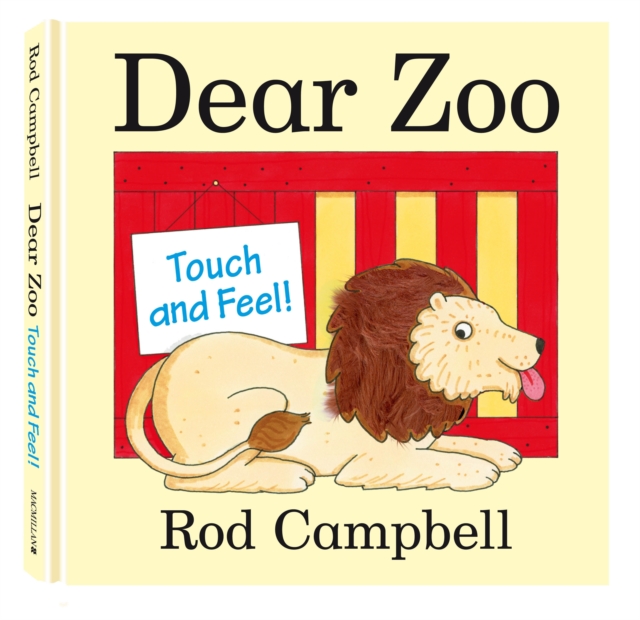 Dear Zoo Touch and Feel Book, Hardback Book