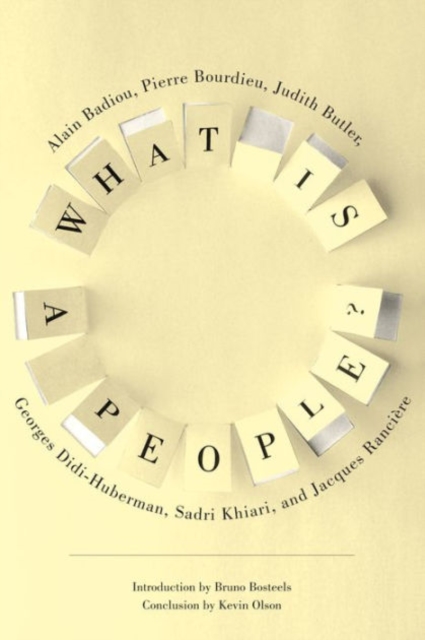 What Is a People?, Hardback Book
