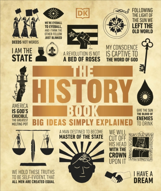 The History Book : Big Ideas Simply Explained, Hardback Book