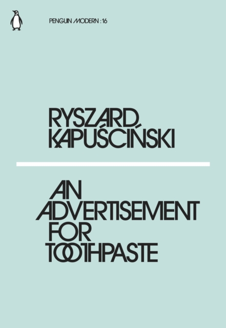 An Advertisement for Toothpaste, Paperback / softback Book