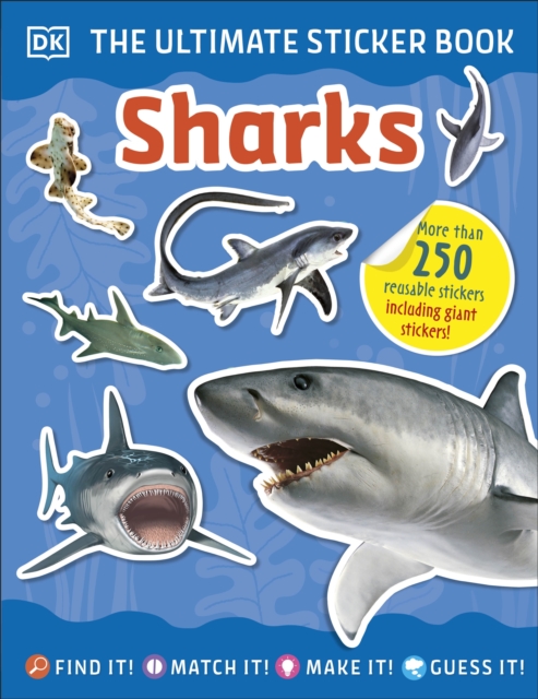 Ultimate Sticker Book Sharks, Paperback / softback Book