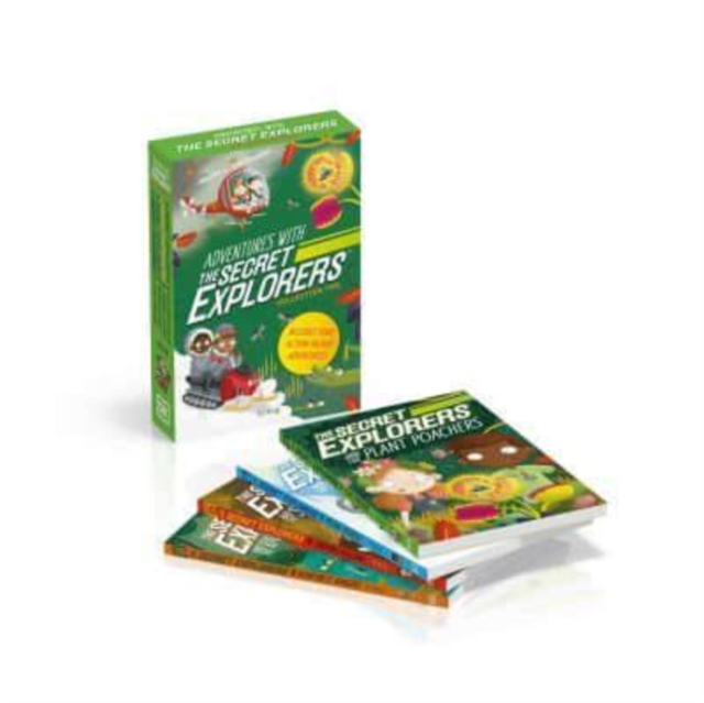 Adventures with The Secret Explorers: Collection Two : 4-Book Box Set of Educational Chapter Books, Multiple-component retail product, slip-cased Book