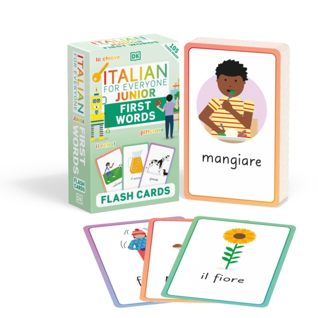 Italian for Everyone Junior First Words Flash Cards, Cards Book