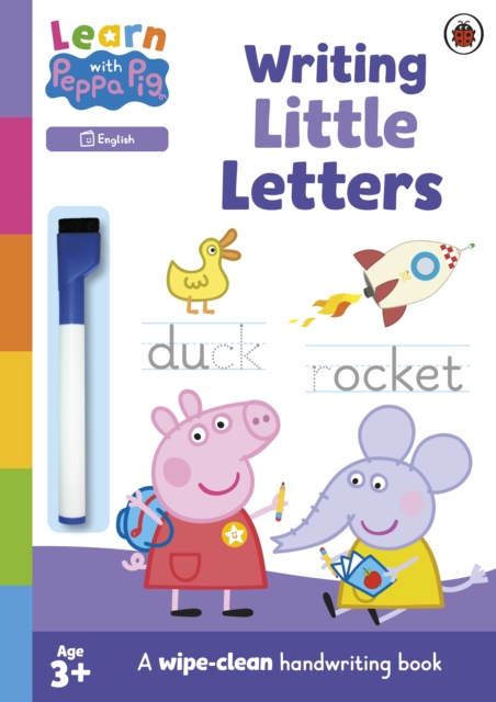 Learn with Peppa: Writing Little Letters : Wipe-Clean Activity Book, Paperback / softback Book
