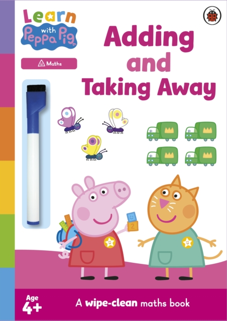 Learn with Peppa: Adding and Taking Away wipe-clean activity book, Paperback / softback Book
