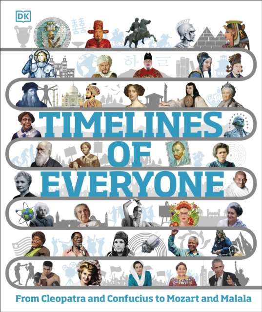 Timelines of Everyone : From Cleopatra and Confucius to Mozart and Malala, Hardback Book