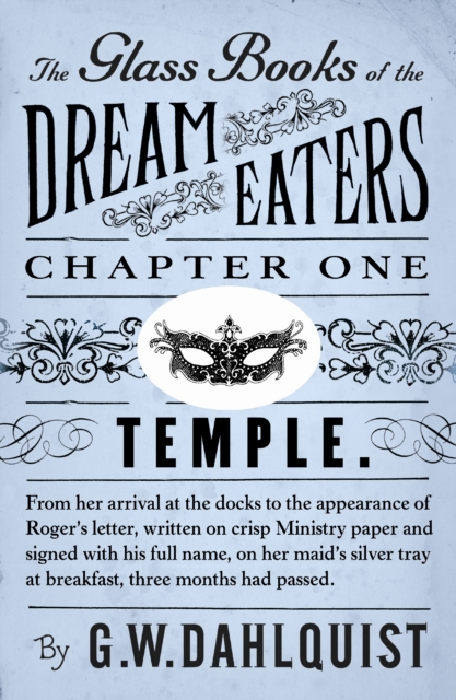The Glass Books of the Dream Eaters (Chapter 1 Temple), EPUB eBook