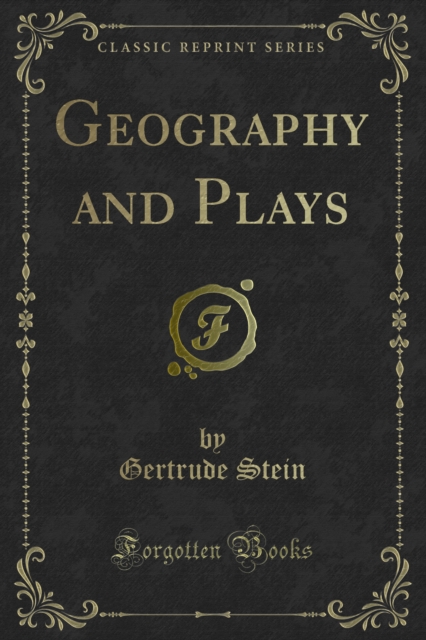 Geography and Plays, PDF eBook
