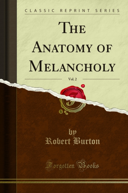 The Anatomy of Melancholy, PDF eBook