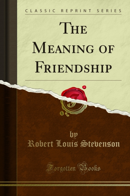 The Meaning of Friendship, PDF eBook