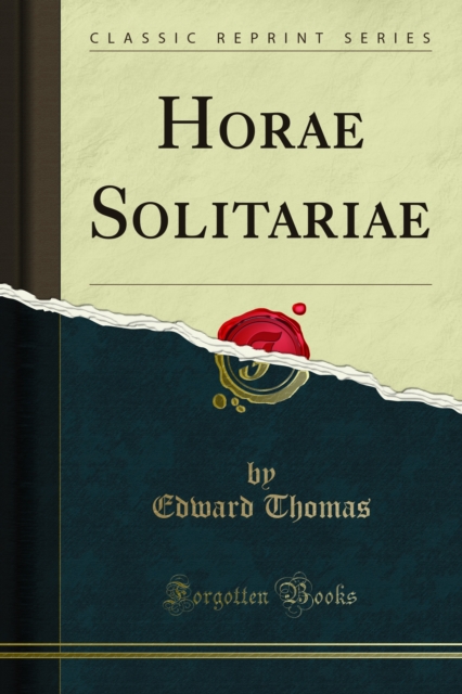Horae Solitariae, PDF eBook