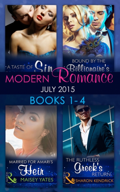Modern Romance July 2015 Books 1-4, Paperback Book