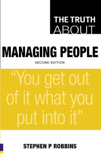The Truth About Managing People, Paperback / softback Book