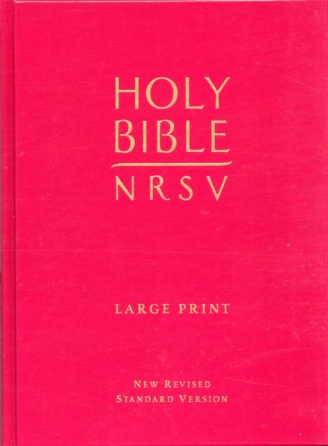 NRSV Holy Bible, Hardback Book