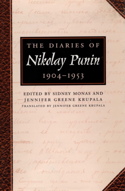The Diaries of Nikolay Punin : 1904-1953, Paperback / softback Book