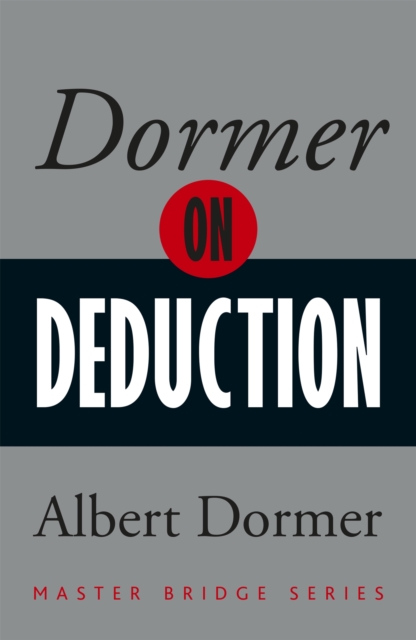 Dormer on Deduction, Paperback / softback Book