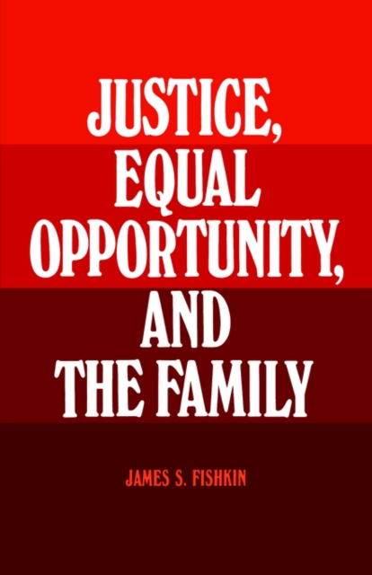 Justice, Equal Opportunity and the Family, Paperback / softback Book